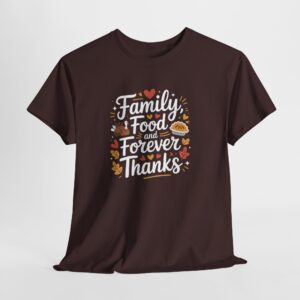 Autumn Cozy Tee — Cute Fall Leaves, Pumpkin & Pie Graphic Shirt