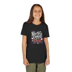 Youth Tee — 'Soul' Retro Floral Kids T-Shirt
